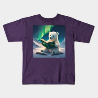 Northern Lights Bedtime Stories Kids T-Shirt